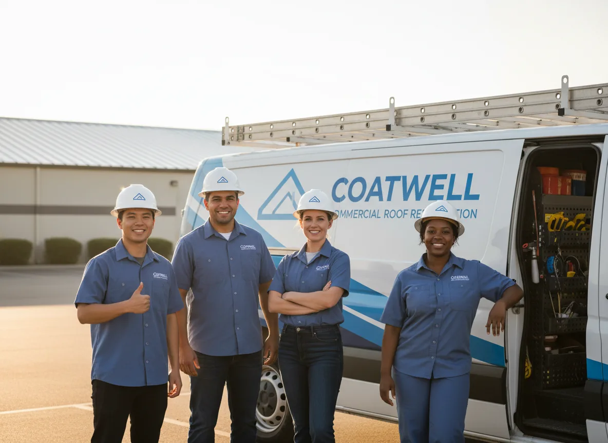 Commercial roof coating company in Kenton, OK